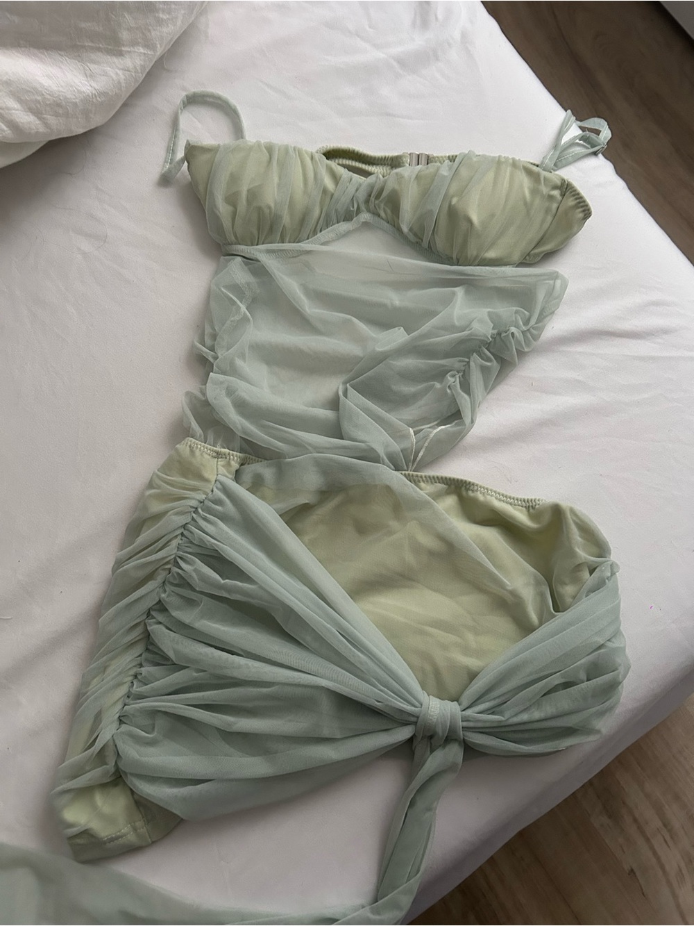 Sage Green dress - Picture 3 of 3